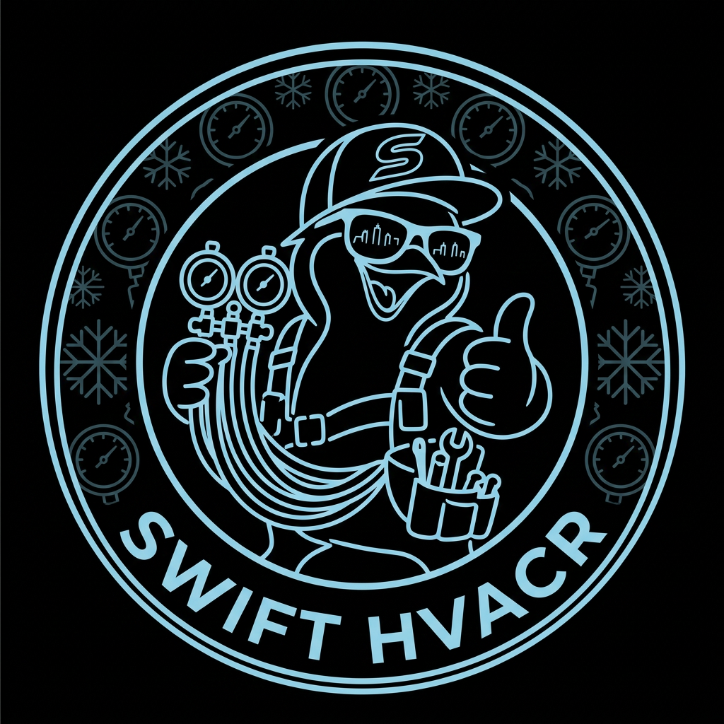SWIFT HVACR emblem crest